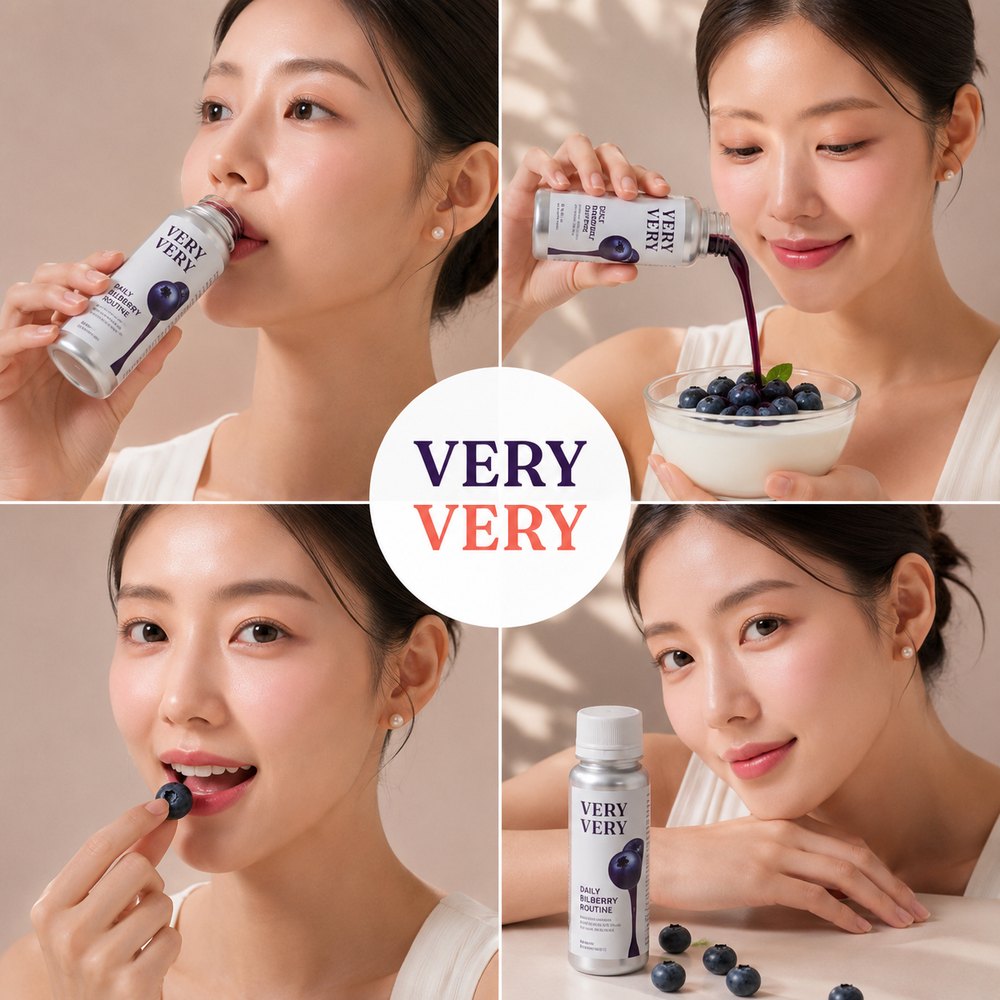 베리베리 데일리 빌베리 루틴 모델 컷